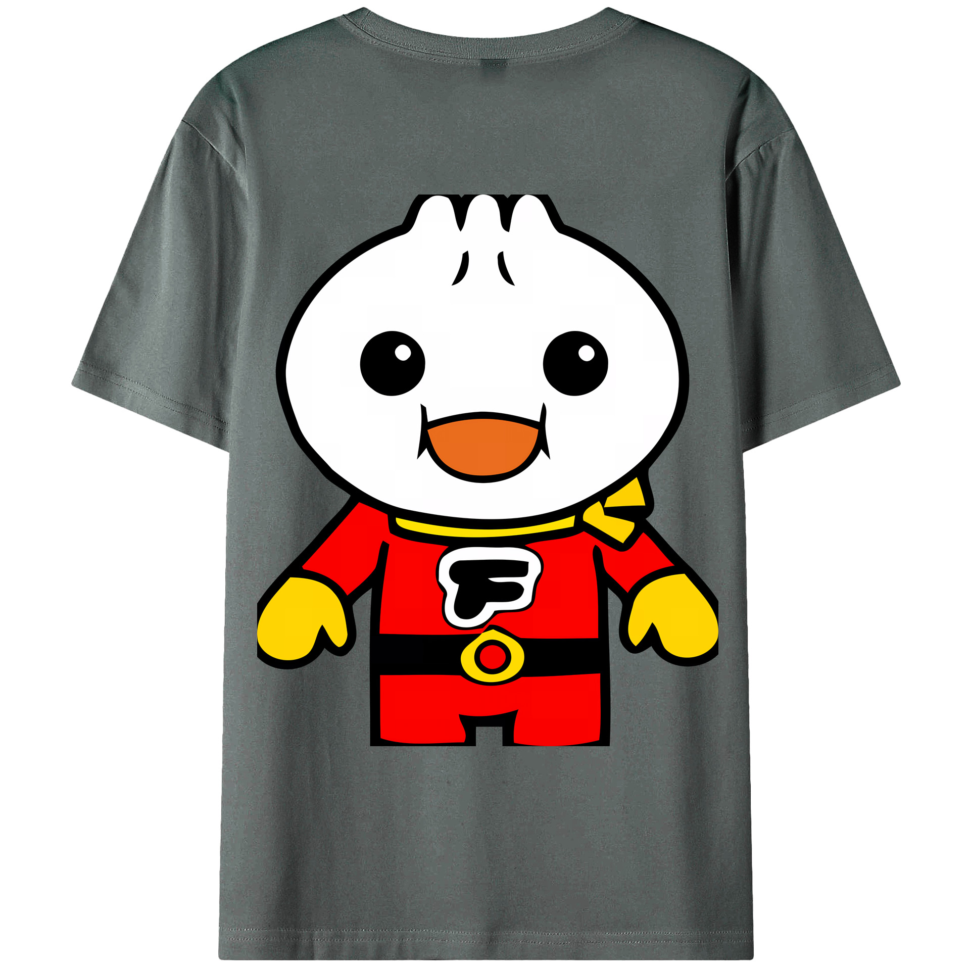 （画像用） アンパンマン Anpanman 綿100％ メンズ半袖Tシャツ（バックプリント） 通気性